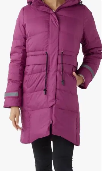 FILA 후드 부착 다운 자켓