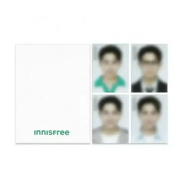 이니스프리 세븐틴 민규 증명사진 4종