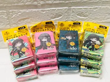 조지아 Ado 캐릭터 카드놀이 전 4종 x 3세트 총 12개