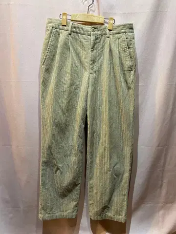 Schott 코듀로이 와이드 턱 팬츠 샷 에드윈