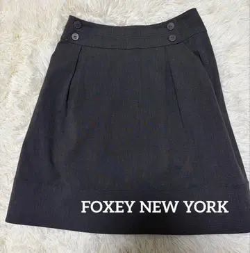 폭시 스커트 FOXEY NEW YORK 그레이