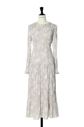 herlipto 티어드 플로럴 플리츠 드레스