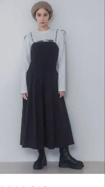 지나시스 원피스 블랙