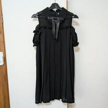 Ank Rouge 오프숄더 턱 원피스