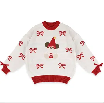 디즈니 크리스마스 2025 린린린 스웨터 머리띠