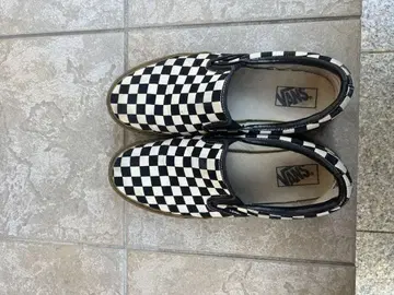 (단종) 반스 체커즈검솔 슬립온