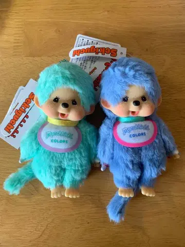 [ 새상품 ] 몽치치 Colors 키체인 블루 & 민트 그린