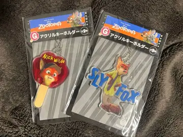 주토피아 해피 복권 G상 아크릴 키링 닉