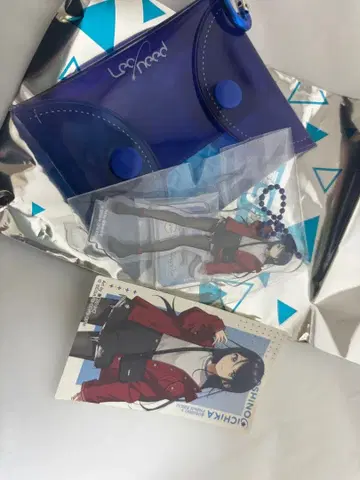 프로세카 호시노 이치카 스시로 멀티 파우치 아크릴 참 포함 스티커