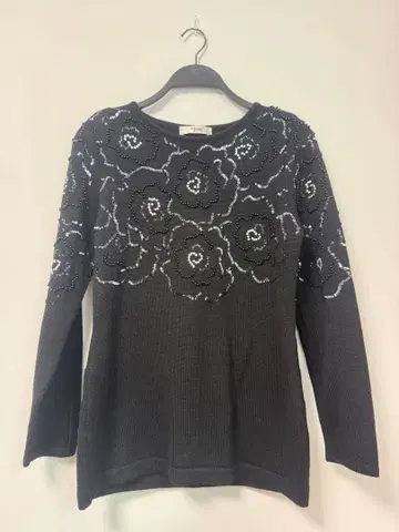 MadamJoconde 마담 조콘다 울 니트 스팽글 M