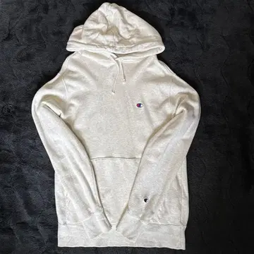 Champion 후드티 화이트 XL