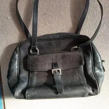 agatha b. 가죽 핸드백 블랙