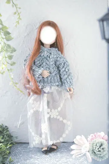 리카짱 옷 갈아입기 의류 스웨터와 스커트 세트