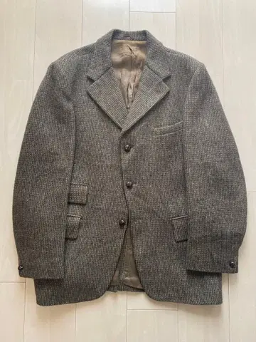 60s 영국제 Dunn&Co Harris Tweed 테일러드 자켓