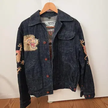 EVISU 다크 데님 자켓