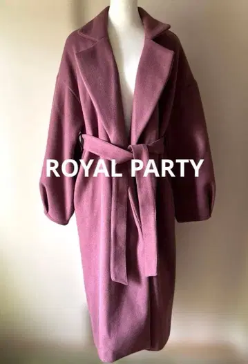 ROYAL PARTY 롱 코트 새상품급