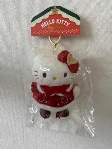 한국 한정 산리오 스위트 홀리데이 백참 헬로키티