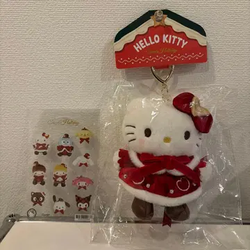 한국 한정 산리오 스위트 홀리데이 백참 [ 헬로키티 ]