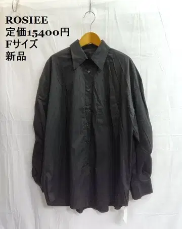 새상품 ROSIEE / 로지 블랙 긴팔 블라우스 F 사이즈