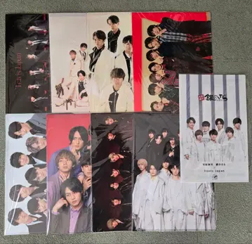 Travis Japan 클리어 파일 9장 세트