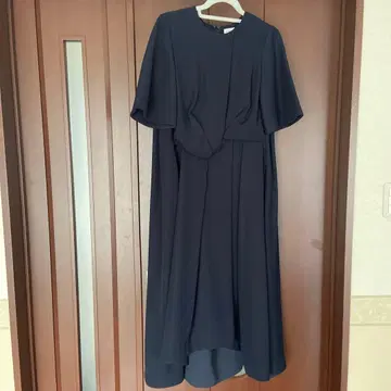 엔폴드 원피스 38 네이비