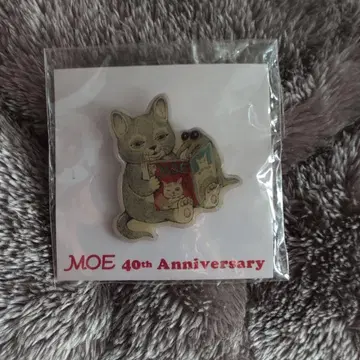 히구치 유코 핀 배지 미사용 미개봉 새상품 MOE 40주년 기념