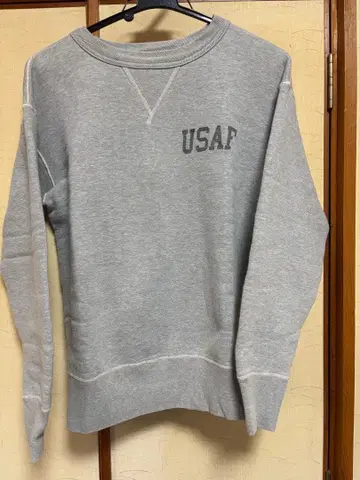 리얼 맥코이 양면 V 맨투맨 버즈릭슨 밀리터리