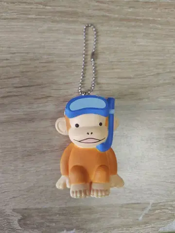 우미자루 스노클링 원숭이 키링