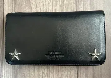 THE CRIMIE 클라이미 블랙 가죽 장지갑