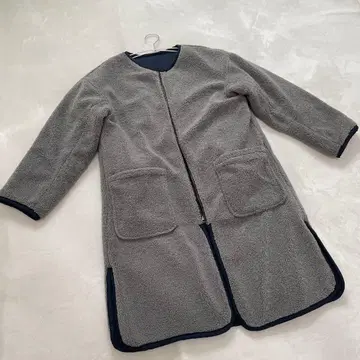 서니 라벨 어반 리서치 보아 퀼팅 리버서블 코트