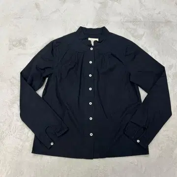 새상품급 LAURA ASHLEY 블랙 긴팔 셔츠 사이즈 3