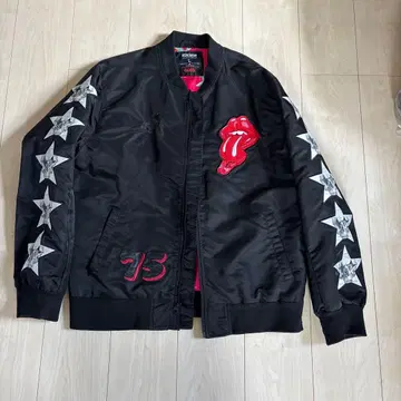 staple L 블랙 MA-1 자켓