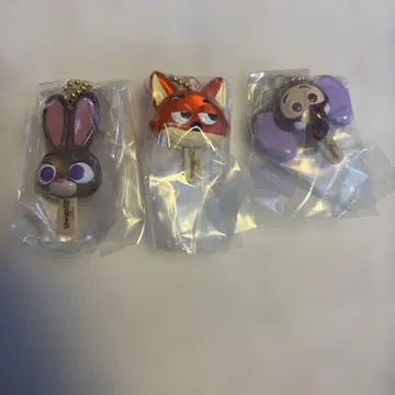 주토피아 아이스 캔디 참 3종 세트