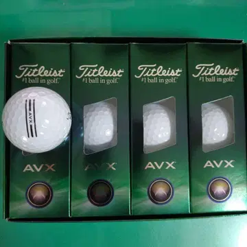 Titleist AVX 골프공 12개입 화이트 미사용 새상품