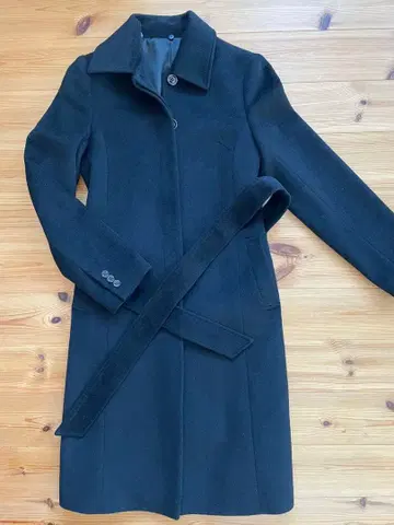 컬 파크 크레인 코트 롱 코트 블랙 9호