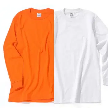 S 사이즈 PRO CLUB 프로클럽 롱T 컴포트 2색 세트