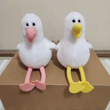 키다리 갈매기 봉제 인형 2개 세트