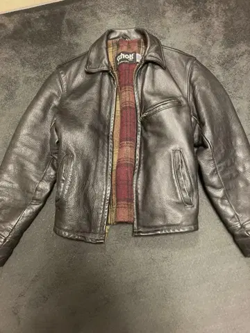 shott/가죽 자켓 681