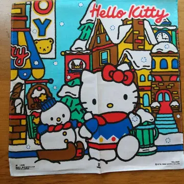 산리오 헬로키티/눈사람 손수건: 1988년 제조