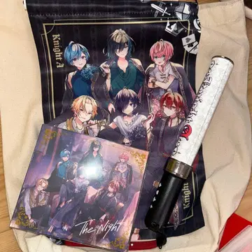 knight A 응원봉 CD 태피스트리 세트