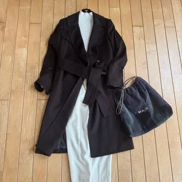 컨디션 최상 이탈리아제 콜롬보 캐시미어 100 테드 코트