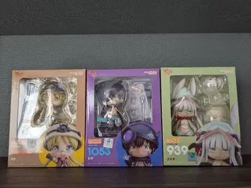 넨도로이드 메이드 인 어비스 리코 레그 나나치 피규어 세트