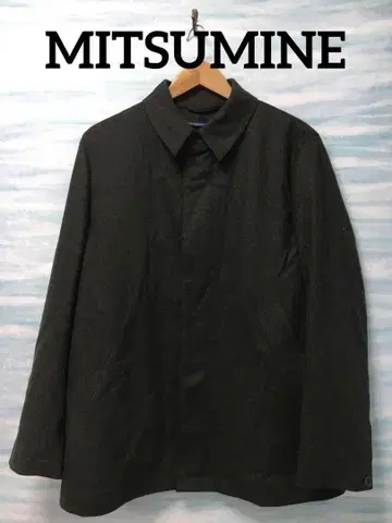 [ 미츠미네 ] 긴팔 아우터 코트 남성용 가을/겨울