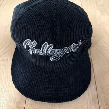 Challenger 코듀로이 캡 블랙
