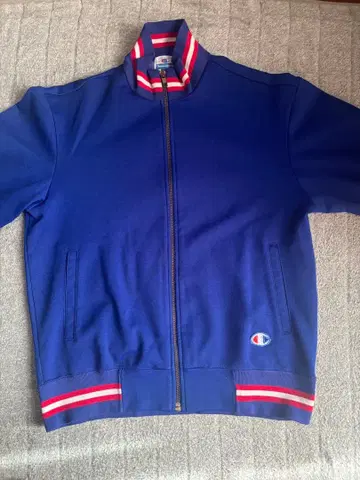 집업 자켓 파랑 빈티지 챔피온 저지 M #80s 90s