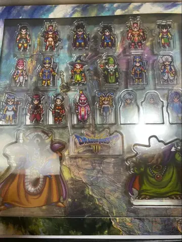 드래곤 퀘스트 3 캐릭터 & 몬스터 아크릴 블록 컴플리트 세트