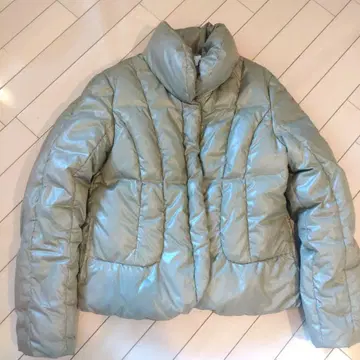 PINORE 라이트 그린 다운 자켓