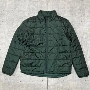 짐 마스터 패딩 자켓 그린 단색 무지 경량 짐 마스터