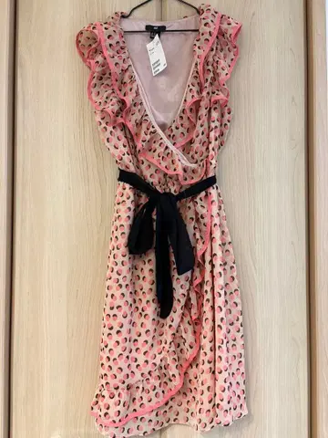 [택 포함 새상품] H&M 물방울 슬리브리스 원피스 EUR 40