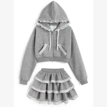 GRL 후드티 셋업